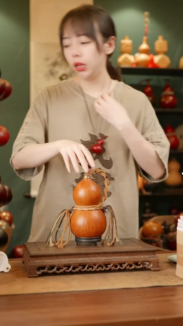 32号精品天然大漆酒葫芦一物一拍~