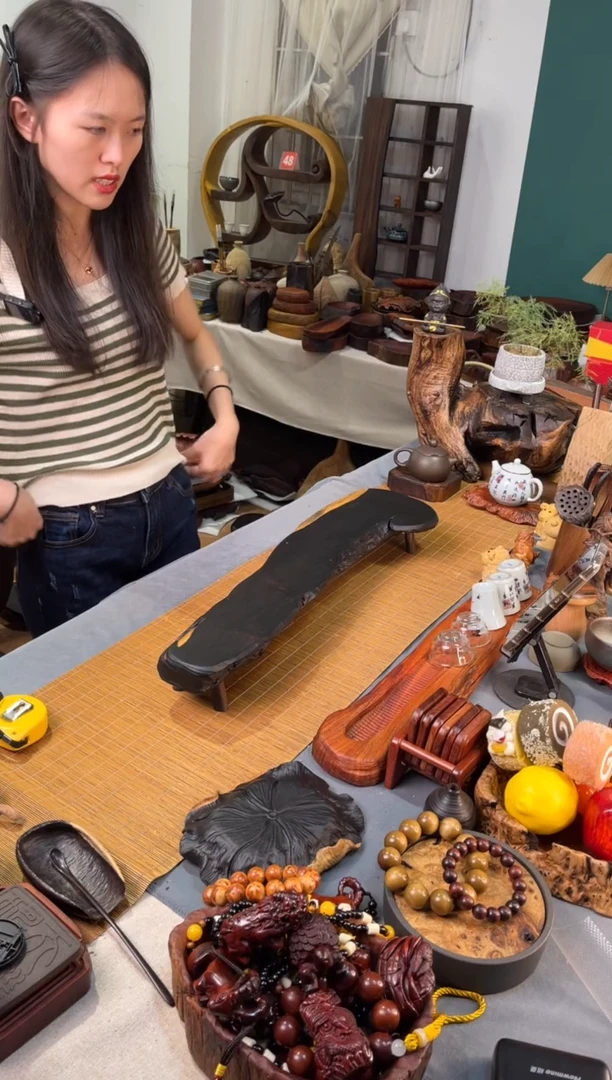 紫光檀展示台60-15-7.5