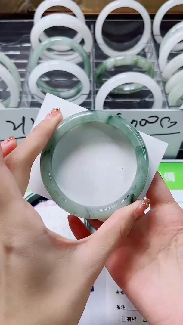 【闪购商品】石英质玉手镯未镶嵌A177-58/59