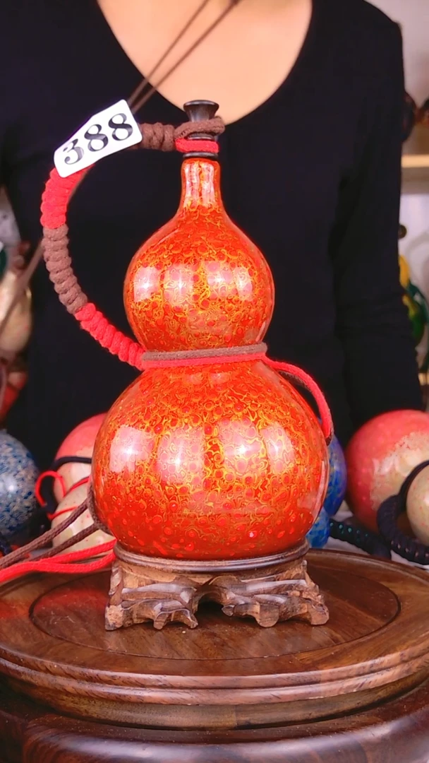 388大漆酒葫芦一物一拍 真葫芦真大漆