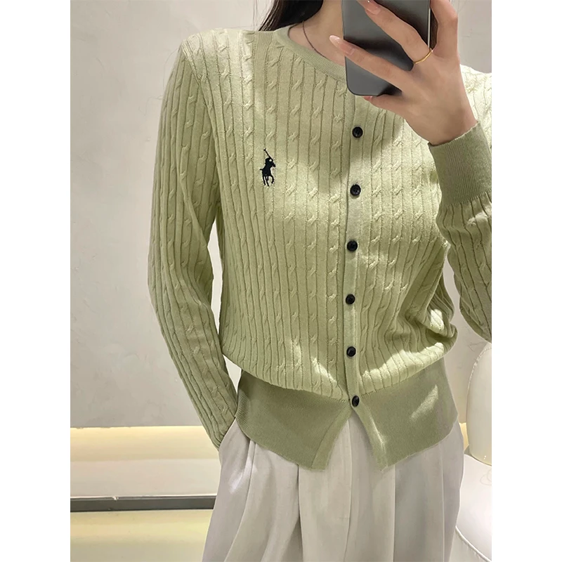 OLDTIMES/叙旧 春季新款温柔软糯麻花针织衫毛衣显瘦88801百搭