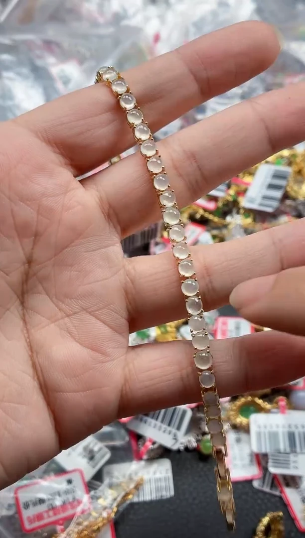 银S925镶嵌戒指翡翠天然A货缅甸翡翠