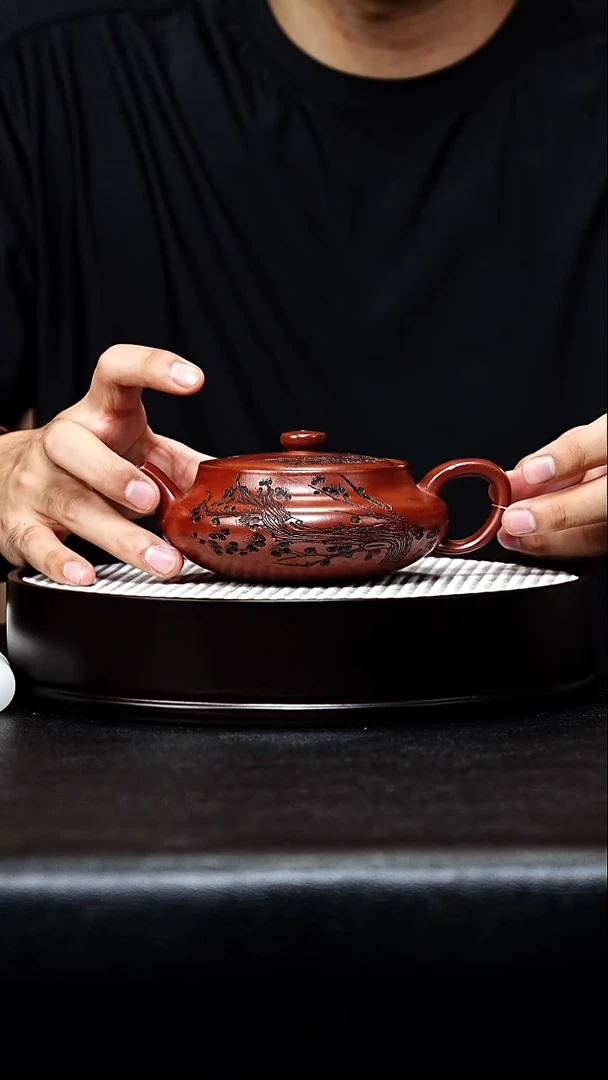 茶壶紫砂桑盘手工紫砂壶