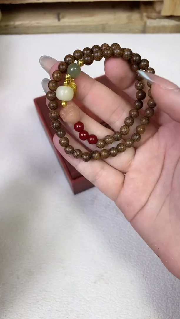 非洲檀香手串/手链山晓文玩精品手串-无礼盒