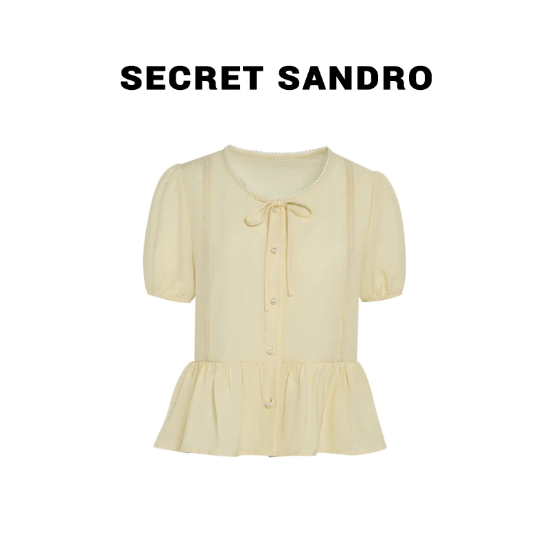 【布丁】【Secret Sandro】 鸥小柒 衬衫 C55221141Q