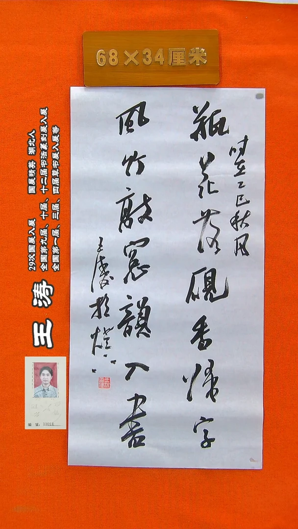 书法359R王涛书法作品