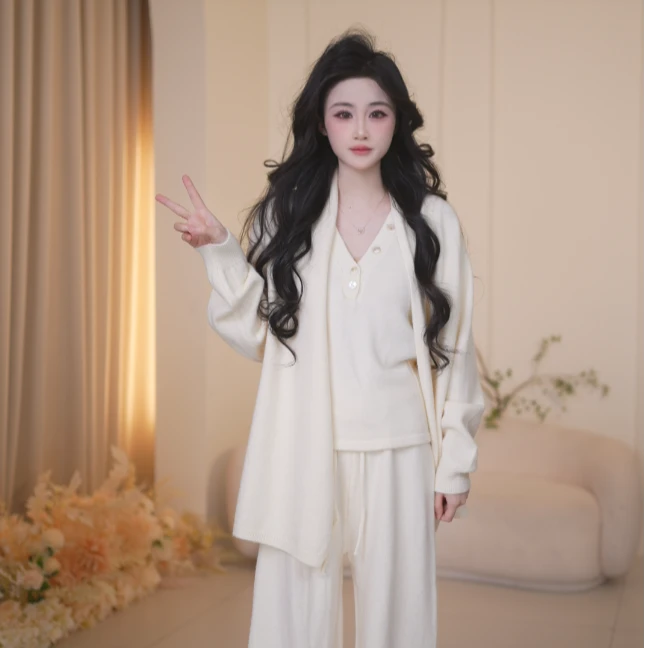 BasicHouse百家好时尚百搭修身休闲气质女装套装B1385B57B02