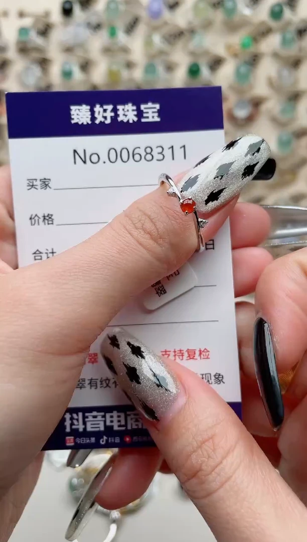【闪购商品】翡翠戒指银S925镶嵌.......