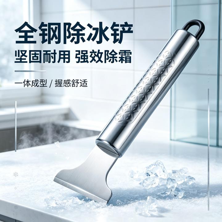 【工厂直销】除冰铲冰柜冰箱除霜铲不锈钢手动小工具