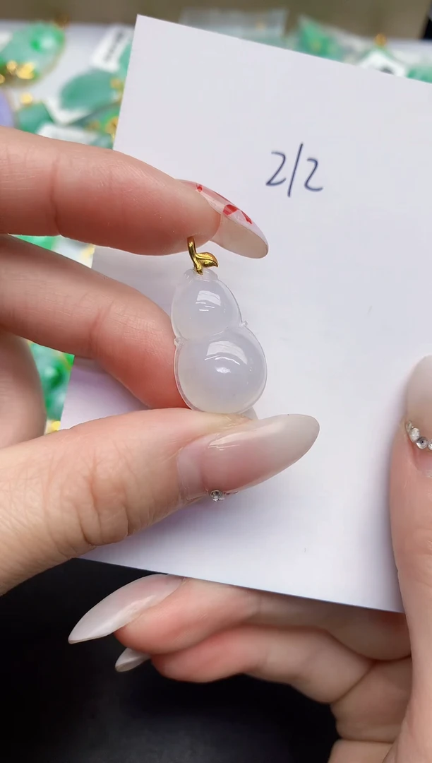 【闪购商品】翡翠颈饰18K金镶嵌00000000000