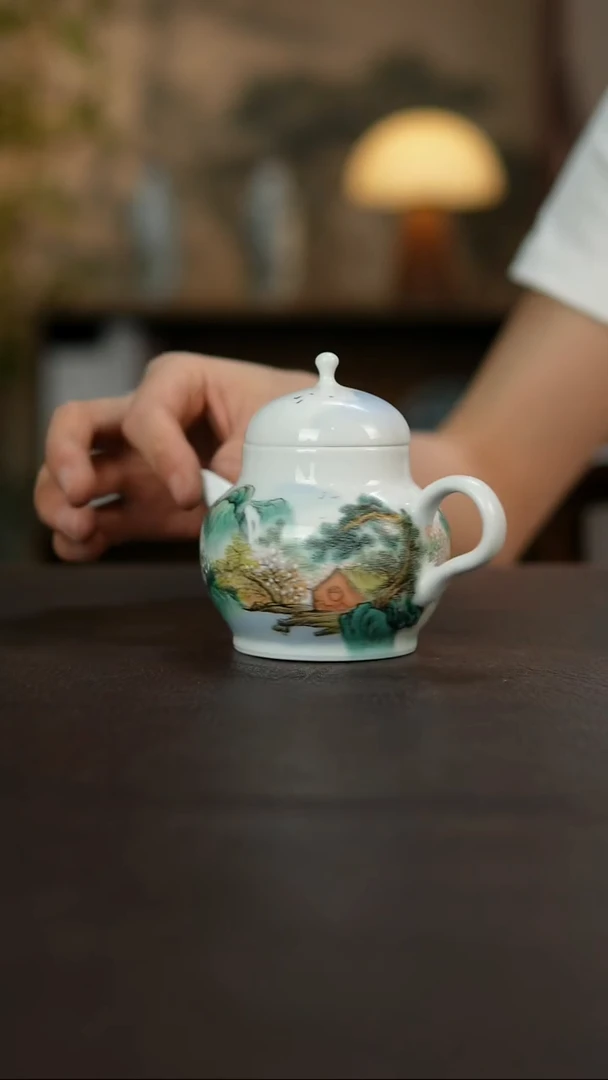 杯景德镇陶瓷杯碗柴烧多人