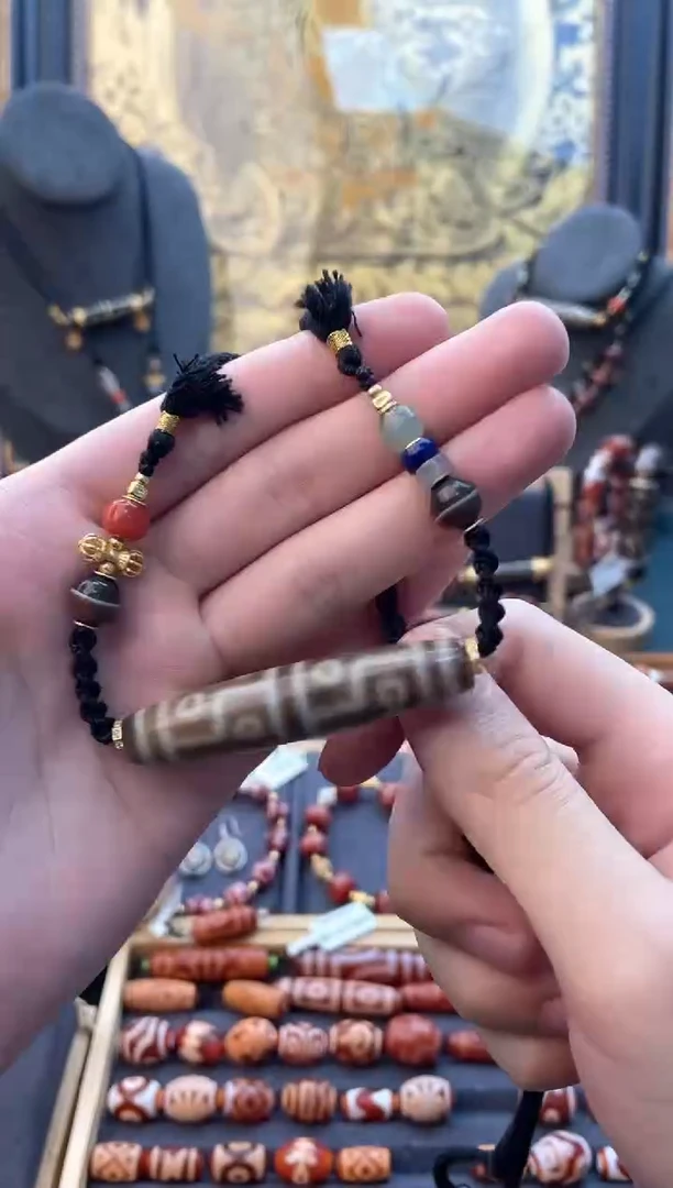 未镶嵌颈饰玛瑙/玉髓（覆膜）天缘嫩色大尺寸12眼锁骨链