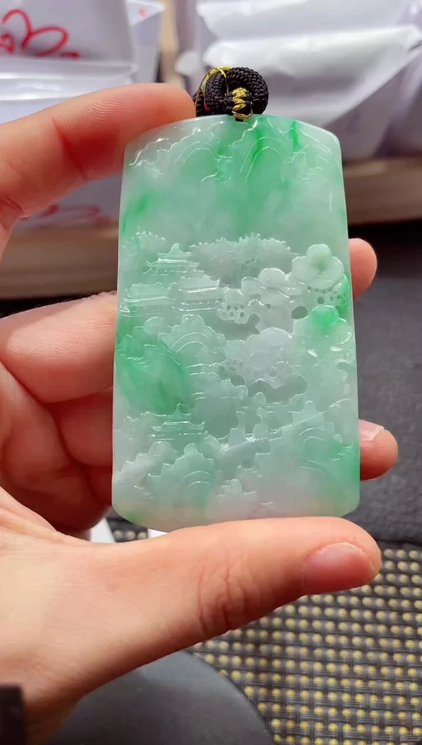 未镶嵌挂件翡翠88888