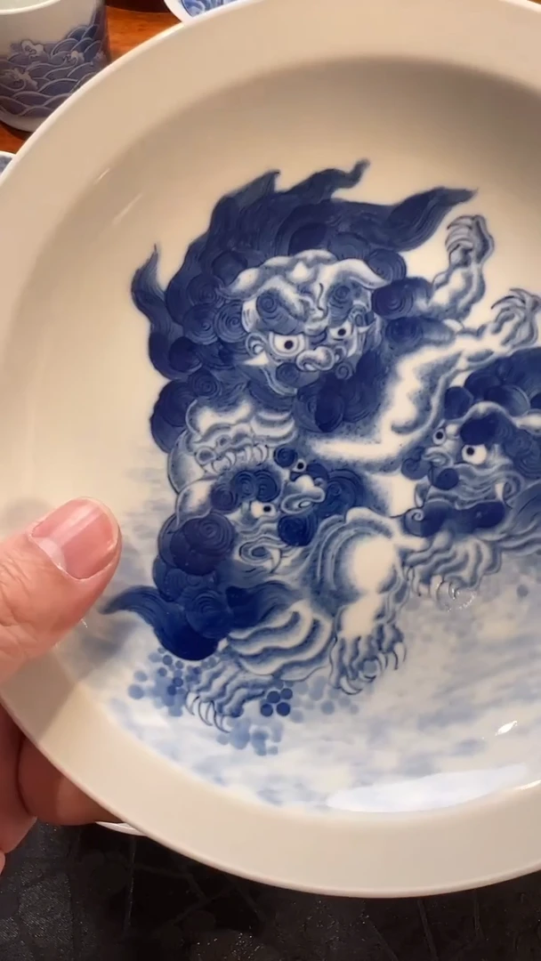 【闪购商品】陶瓷盖子款三只狮子壶承