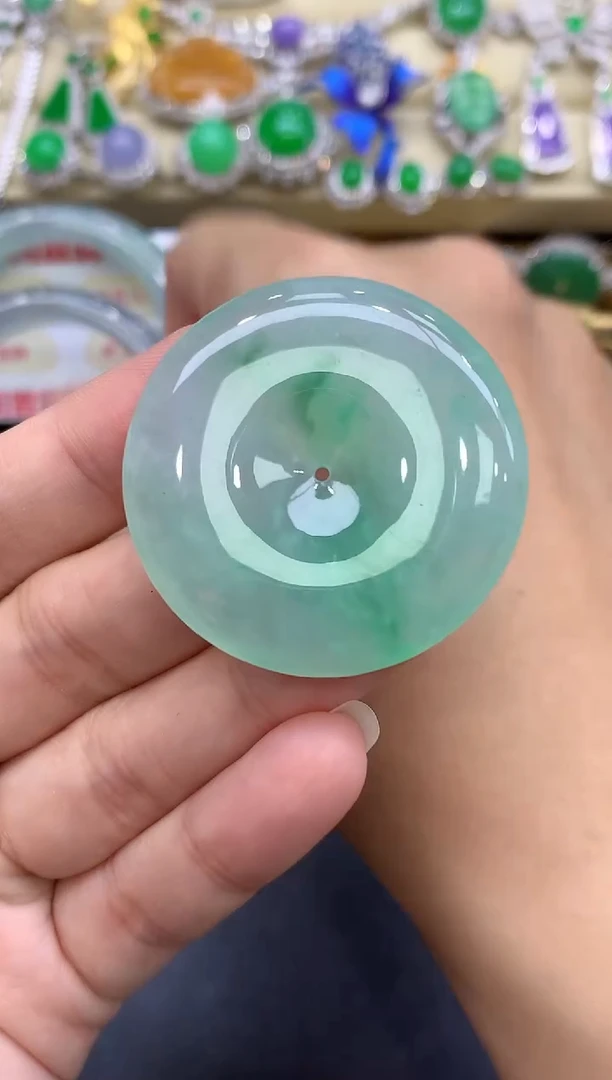 颈饰未镶嵌翡翠381-中国好珍宝