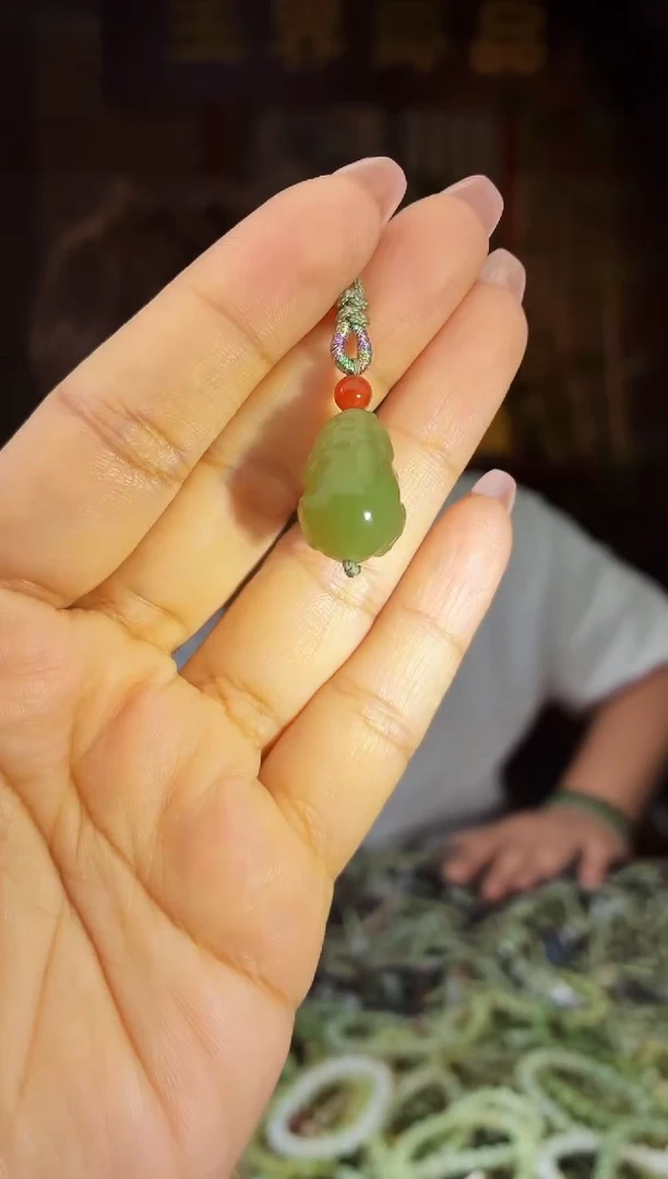 和田玉未镶嵌挂件多样性发货拍一发一