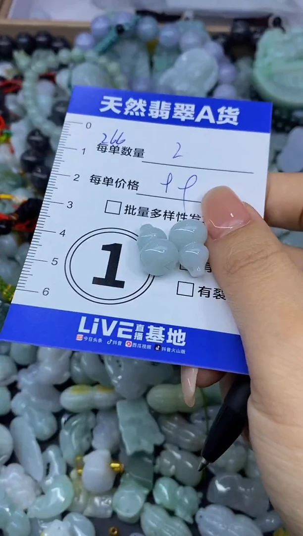 颈饰未镶嵌翡翠天然翡翠A货批量多样性发一件