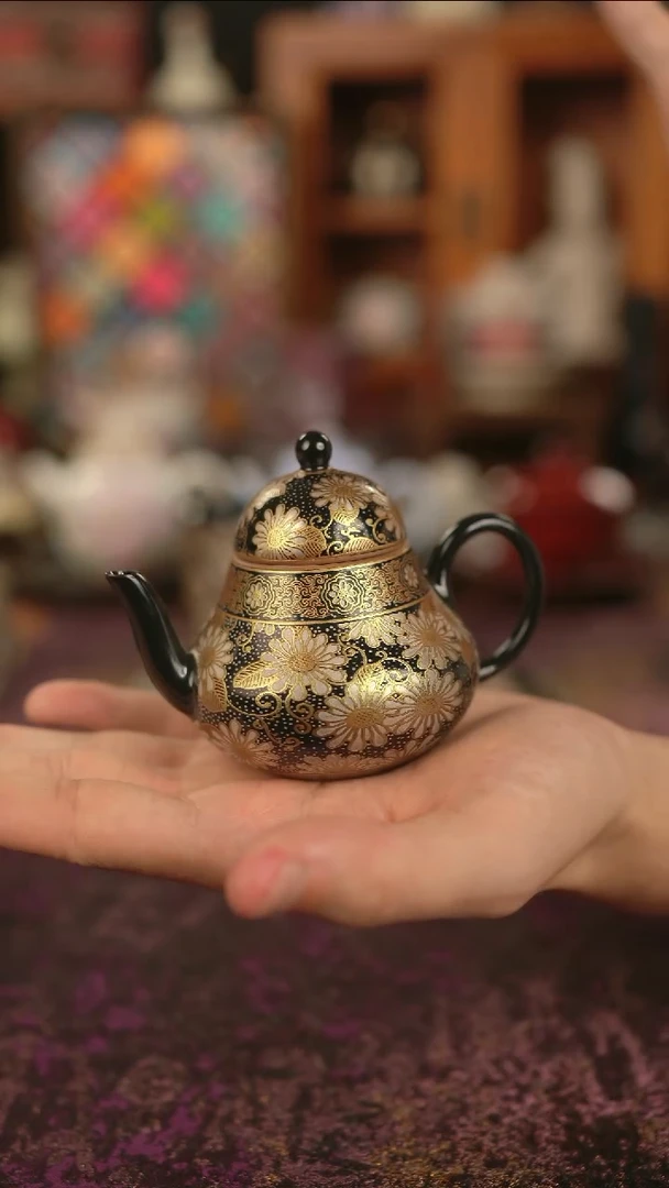 摩吉陶陶闪拍链接 太阳花茶壶