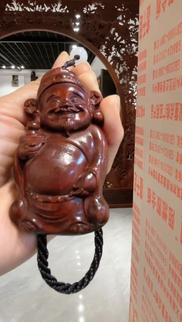 【闪购商品】血檀000财神挂件0000000