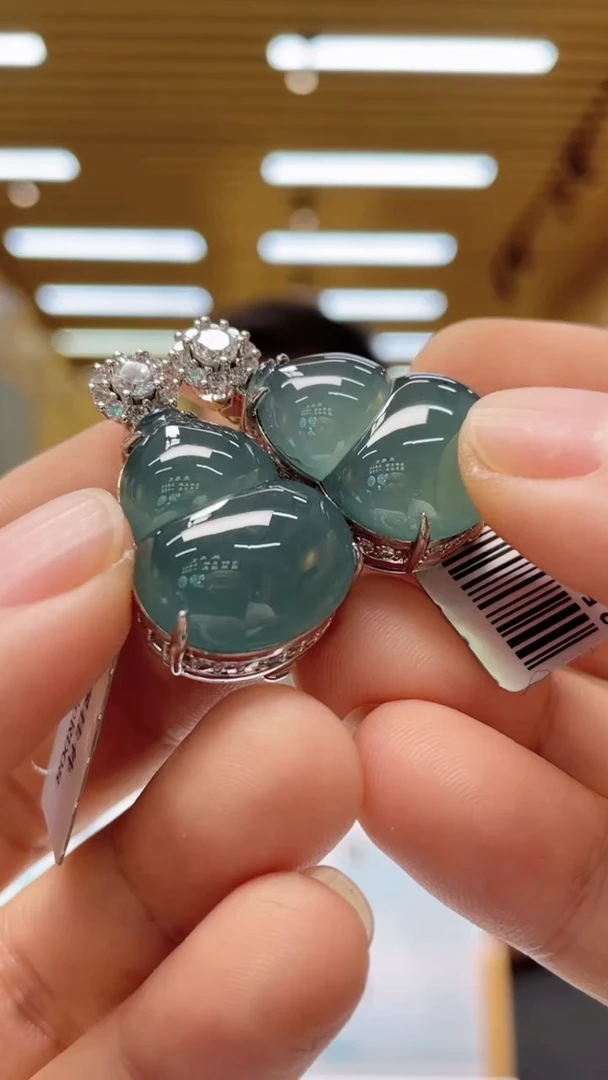 翡翠未镶嵌颈饰多样性发货（只发一件）x21