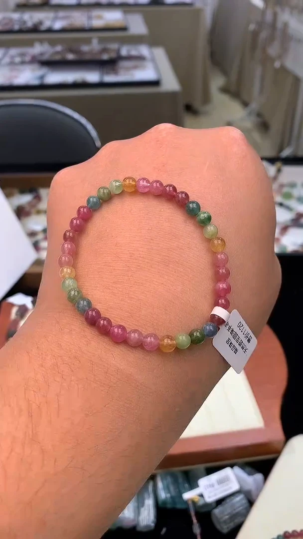 未镶嵌手链碧玺独家设计款 多样性发其一