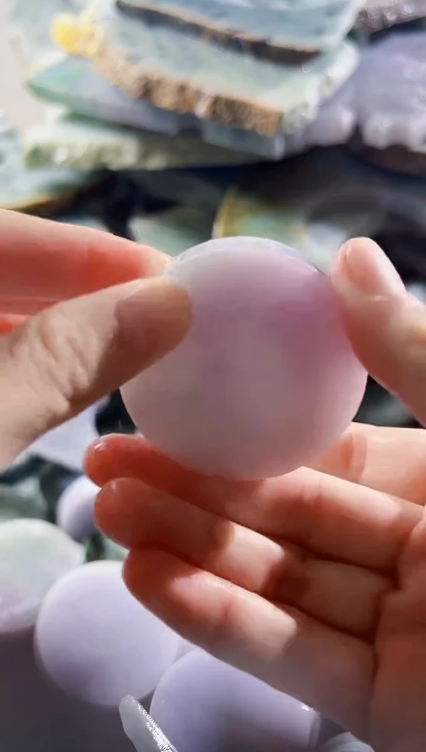 翡翠散珠缅甸翡翠A货柠1037