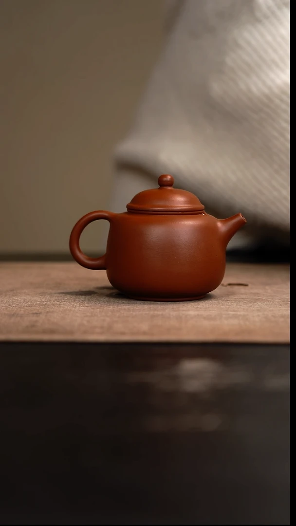 【闪购商品】紫砂茶壶匏樽壶朱紫泥