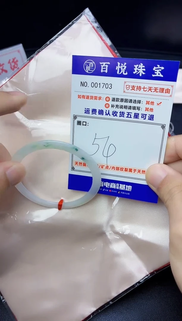 未镶嵌手镯翡翠手镯