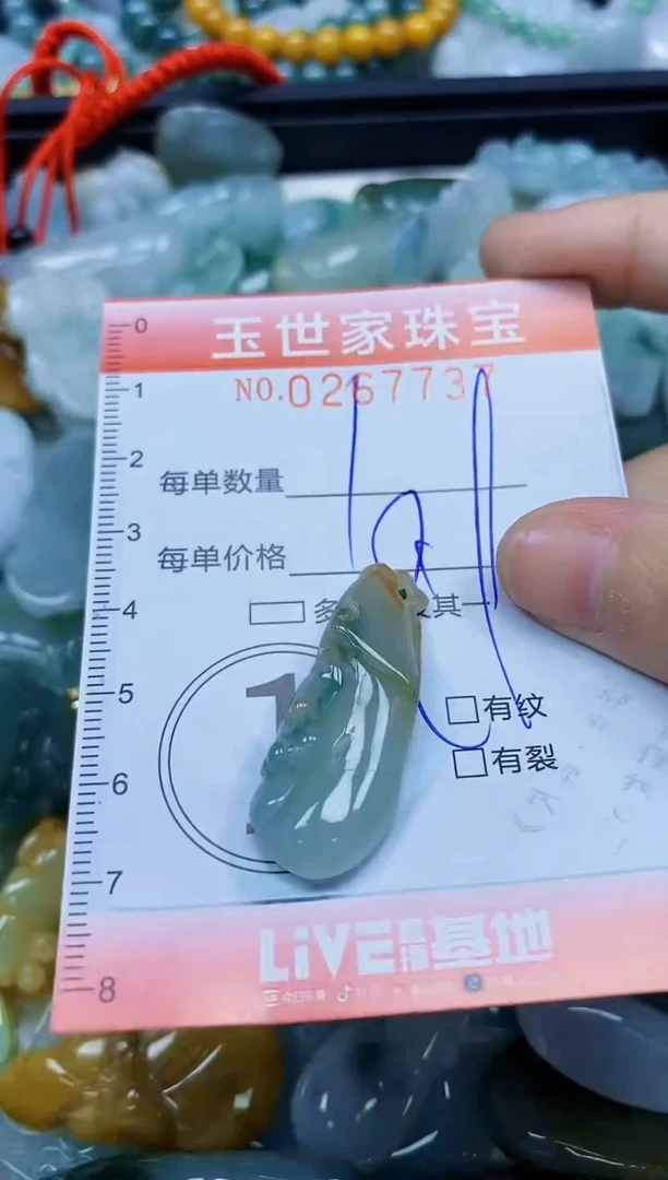 翡翠未镶嵌颈饰闪购0267737