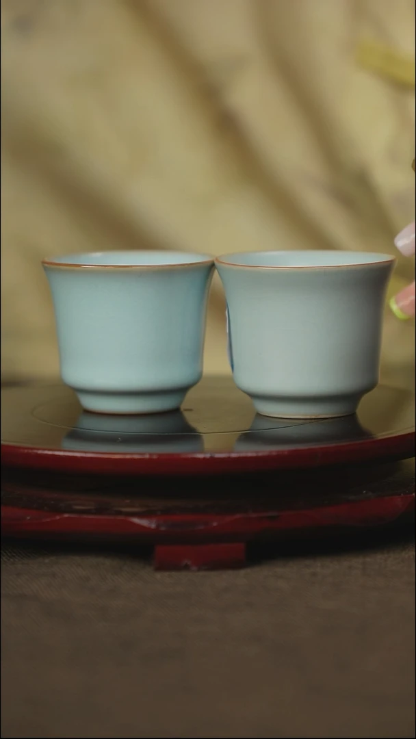钟式杯 带底款 颜色随机 单只