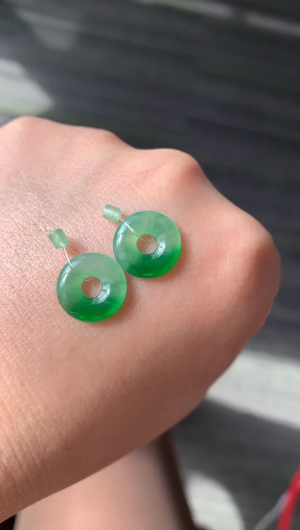 未镶嵌定制翡翠冰*柔1071183985尺寸12.6*2.6