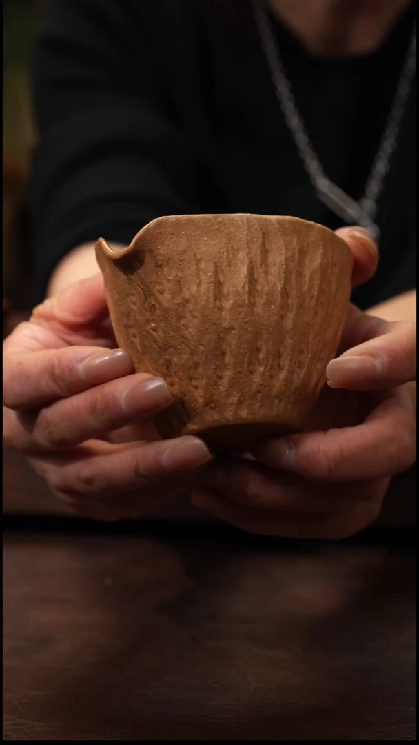 茶壶紫砂黄降坡全手公道杯