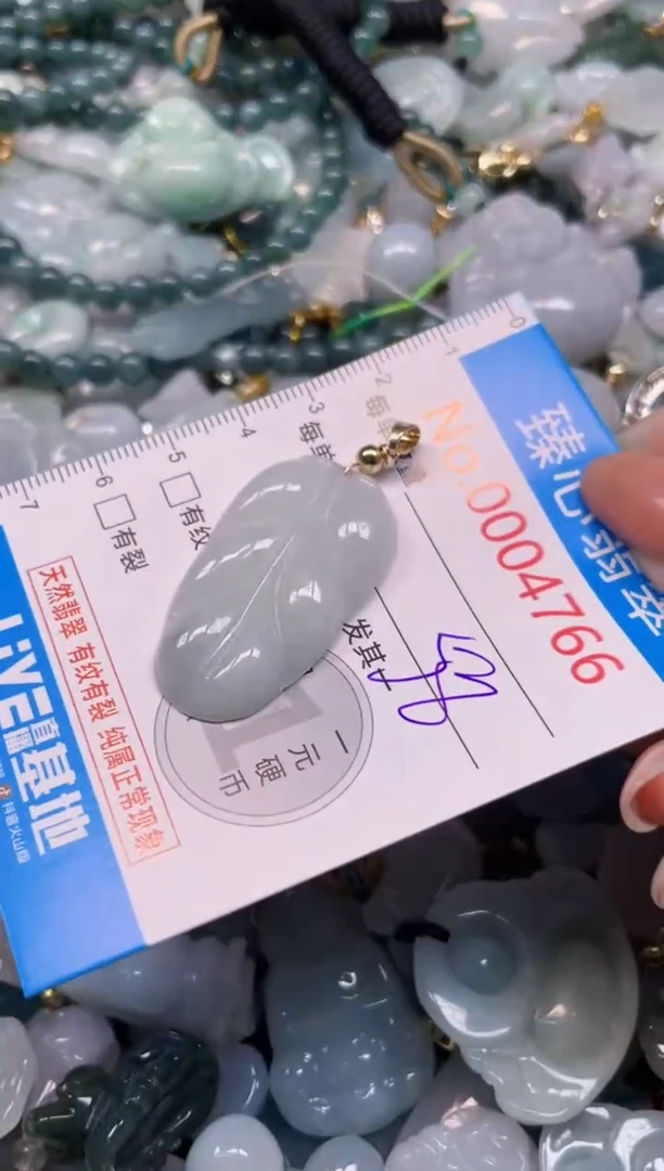 颈饰未镶嵌翡翠4766