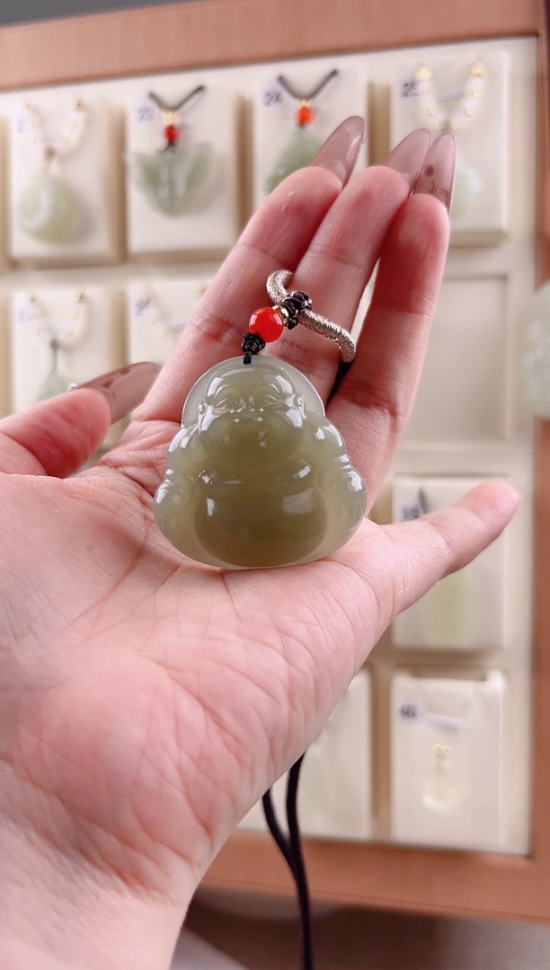 【闪购商品】和田玉吊坠(不含链)未镶嵌9