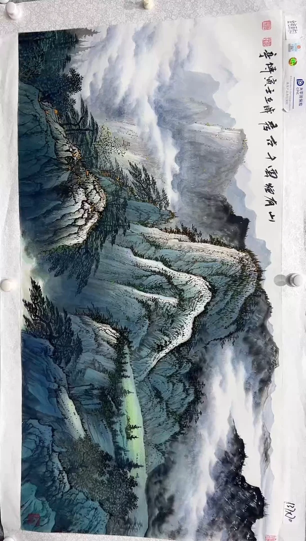 国画张传亭老师的作品