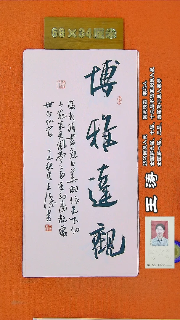 书法91R王涛书法作品