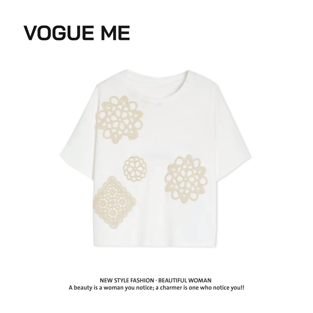 【MM】春夏女装棉质短袖T恤-MM5207