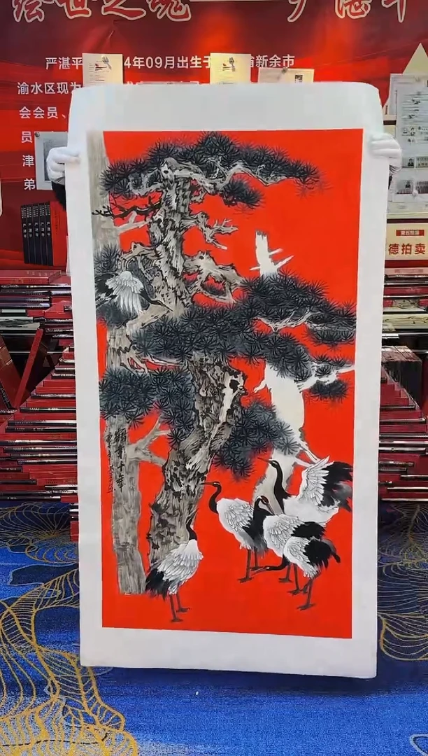 【闪购商品】国画手绘国画山水花鸟作品
