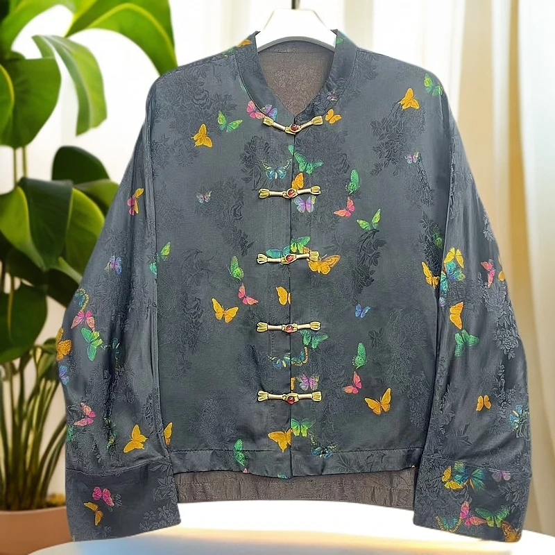 新款气质百搭新中式时尚国风外套上衣137