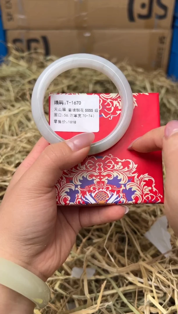 未镶嵌手镯石英质玉T-1670