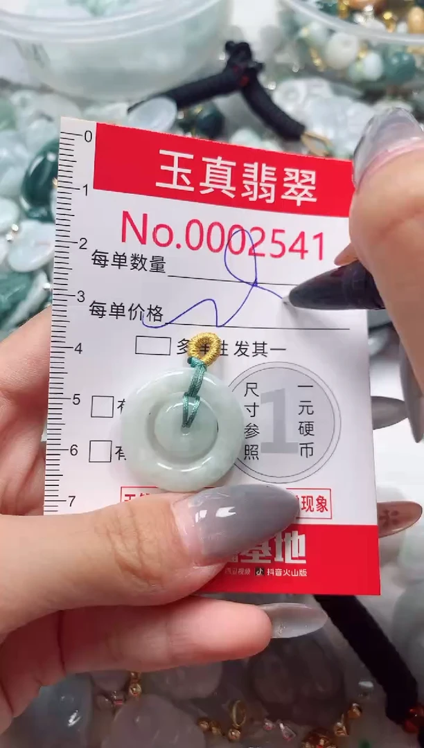 吊坠(不含链)未镶嵌翡翠2541