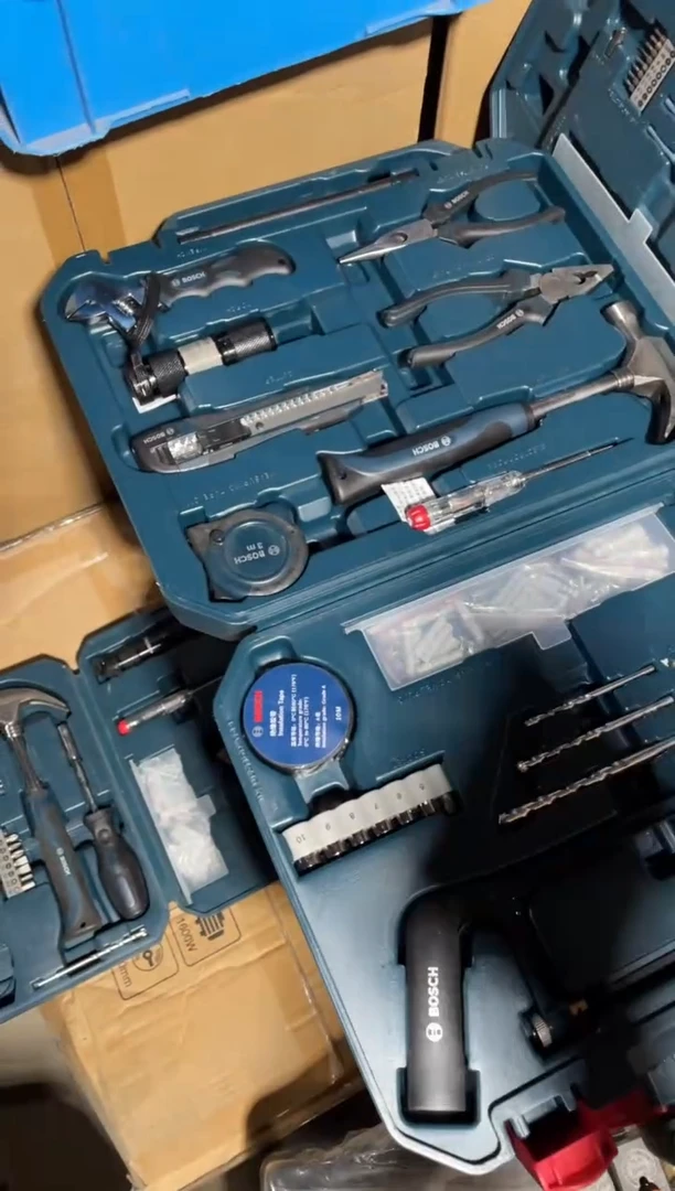 108件家用多功能五金工具箱