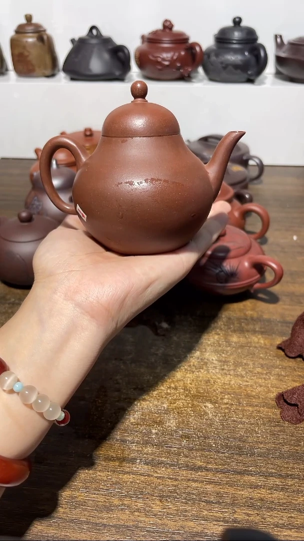 茶壶紫砂宜兴黄龙山原矿紫砂64