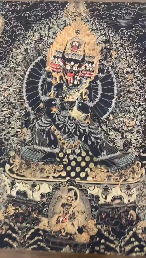 卷轴画唐卡+TK16007