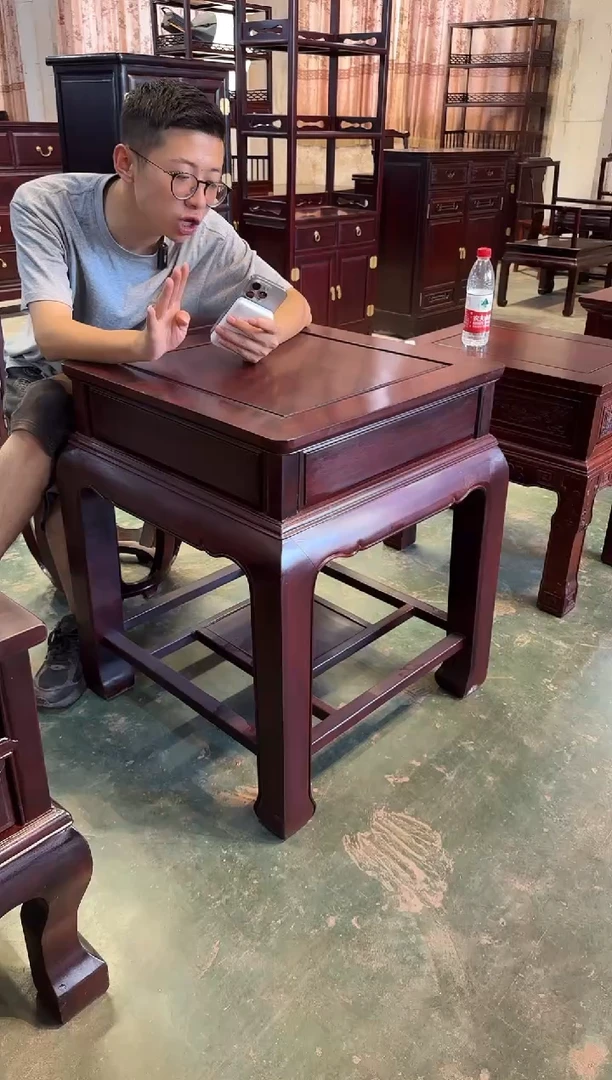 黑酸枝木类成套家具J03