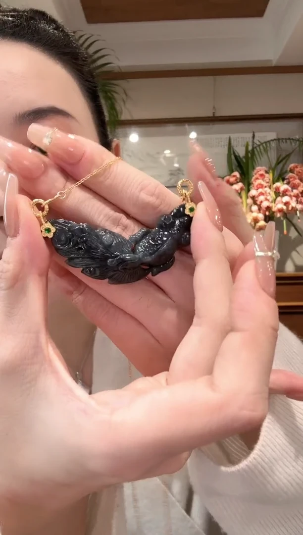 【闪购商品】翡翠颈饰未镶嵌国风