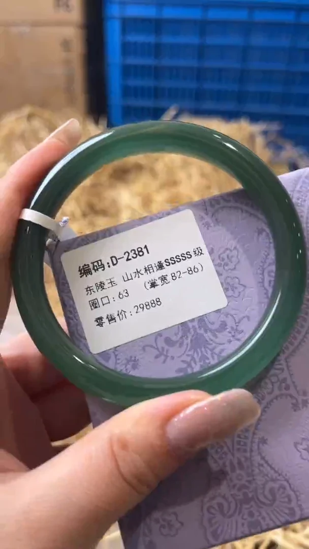 未镶嵌手镯石英质玉D-2381