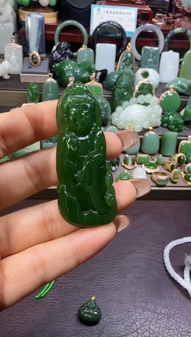 未镶嵌和田玉挂件【宏1107】58