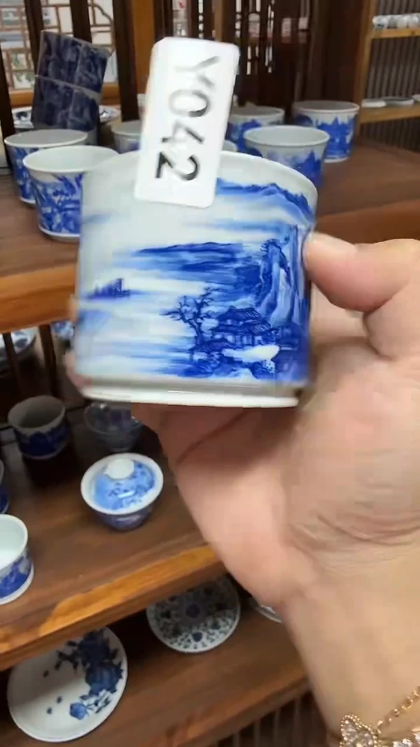 瓷片Y042家庭瓷器日用摆件