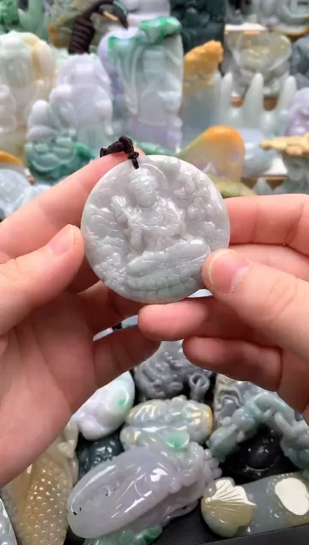 吊坠(不含链)未镶嵌翡翠1
